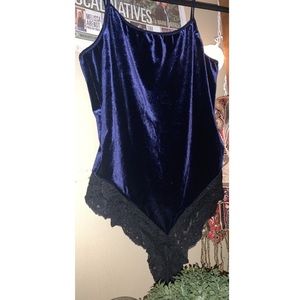 VS Velvet Bodysuit